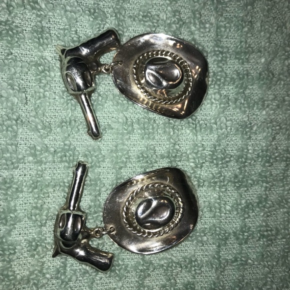 Solid sterling silver 925 earrings - Picture 3 of 5